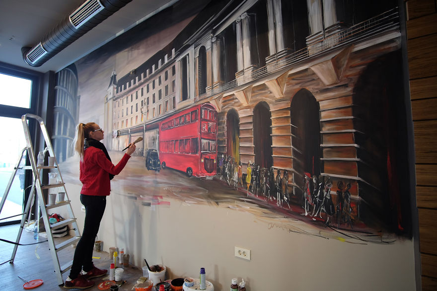 Mural Artist Transforms Boring Walls Into Works Of Art