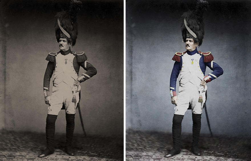 Napoleon's Veterans Have Been Brought To Life In Vivid Color
