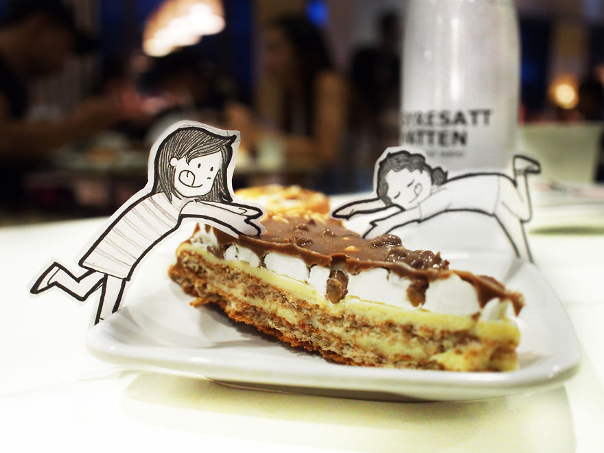 Neng's Favorite Almond Chocolate Cake From Ikea. Nom!