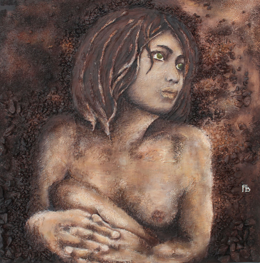 I Love To Portray People's Textures, Shades And Layers In My Paintings I Love To Portray People's Textures, Shades And Layers In My Paintings