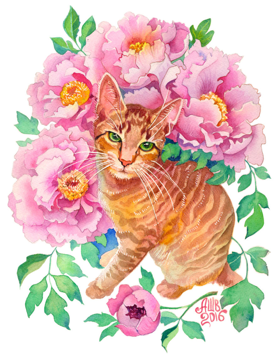 I Turn Peoples’ Pets Into Beautiful Watercolour Portraits (Part 2)