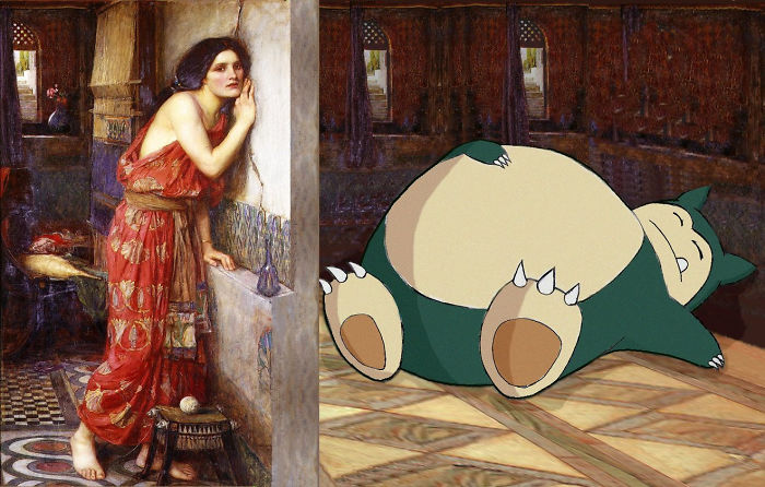 These Paintings Show A Deeper History To The World Of Pokemon