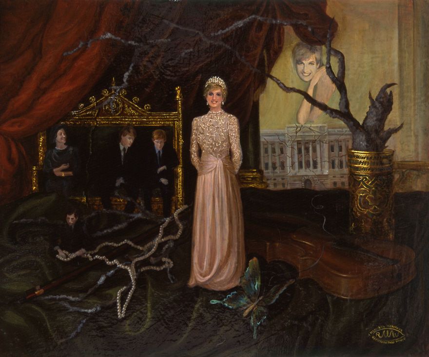 Paintings Of Princess Diana