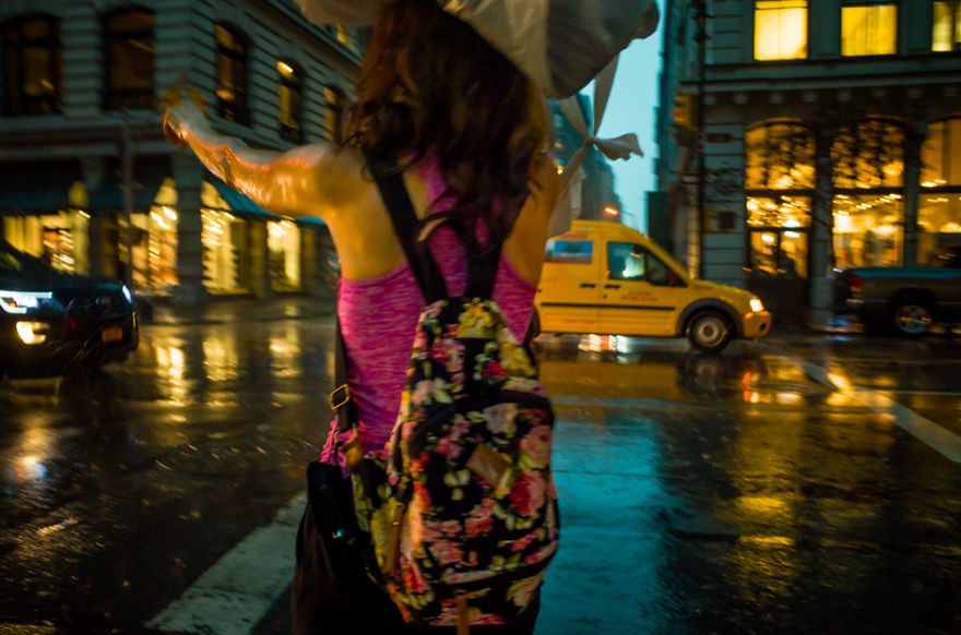Gloomy Photos Of New York City Under The Rain