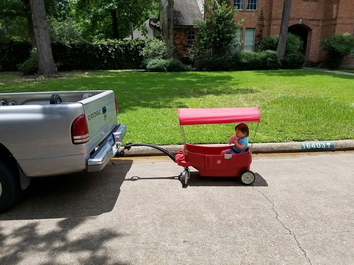 Why Daddy Can't Watch The Kid
