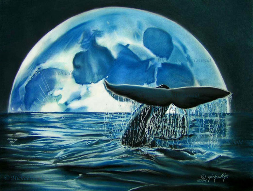 Under The Sea Paintings By Michaeline Mcdonald
