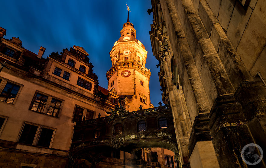 I Invite You To Walk Through The Streets Of Dresden At Night