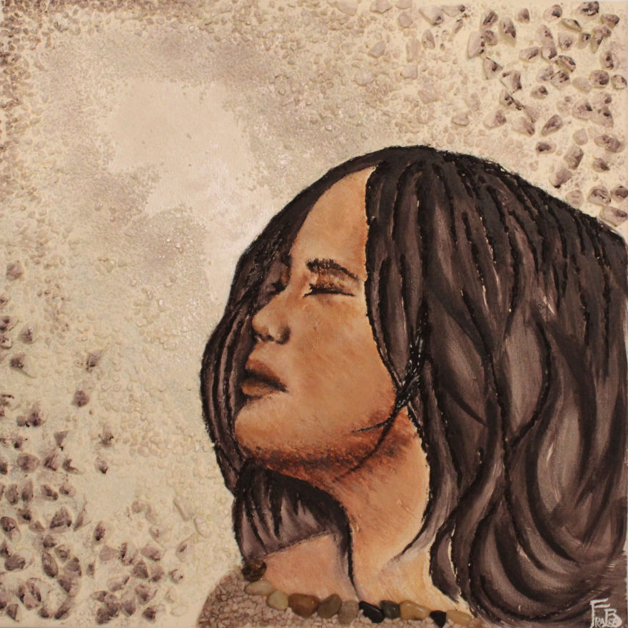 I Love To Portray People's Textures, Shades And Layers In My Paintings I Love To Portray People's Textures, Shades And Layers In My Paintings