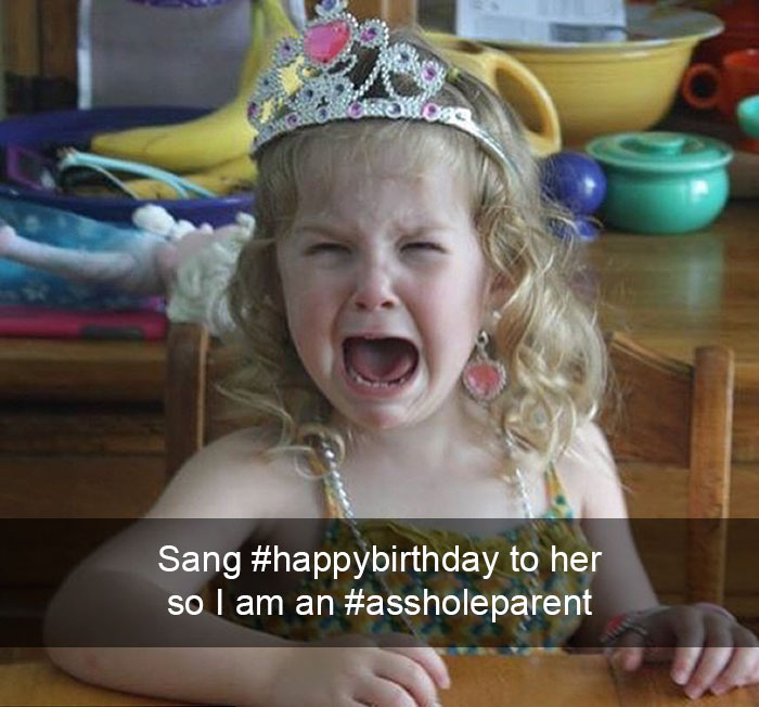 Sang #happybirthday To Her So I Am An #assholeparent