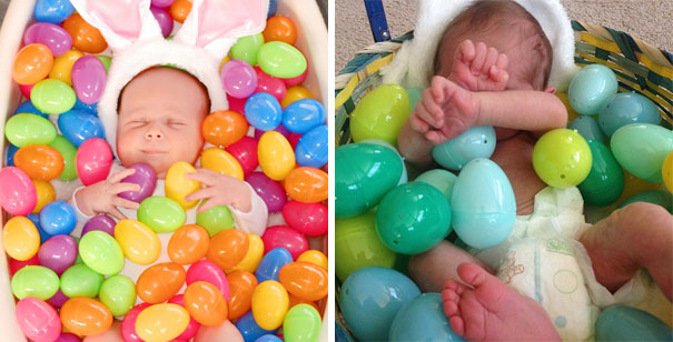 Easter Newborn. Nailed It