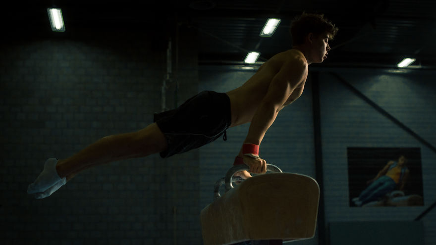 We Photographed Top Gymnastics Athlete Training In Epic Cinematic Setting