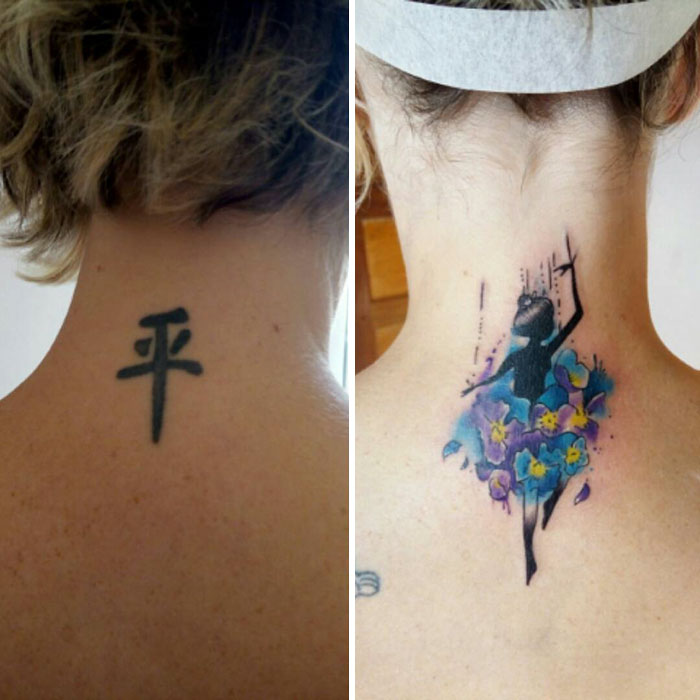 91 Creative Cover Up Tattoo Ideas That Show A Bad Tattoo Is Not The End Of Life Bored Panda