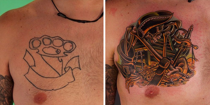 Creative Tattoo Cover-up