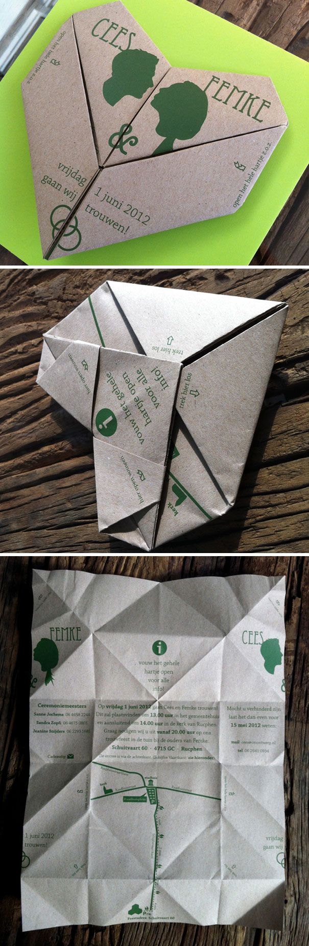 Origami Wedding Invitations