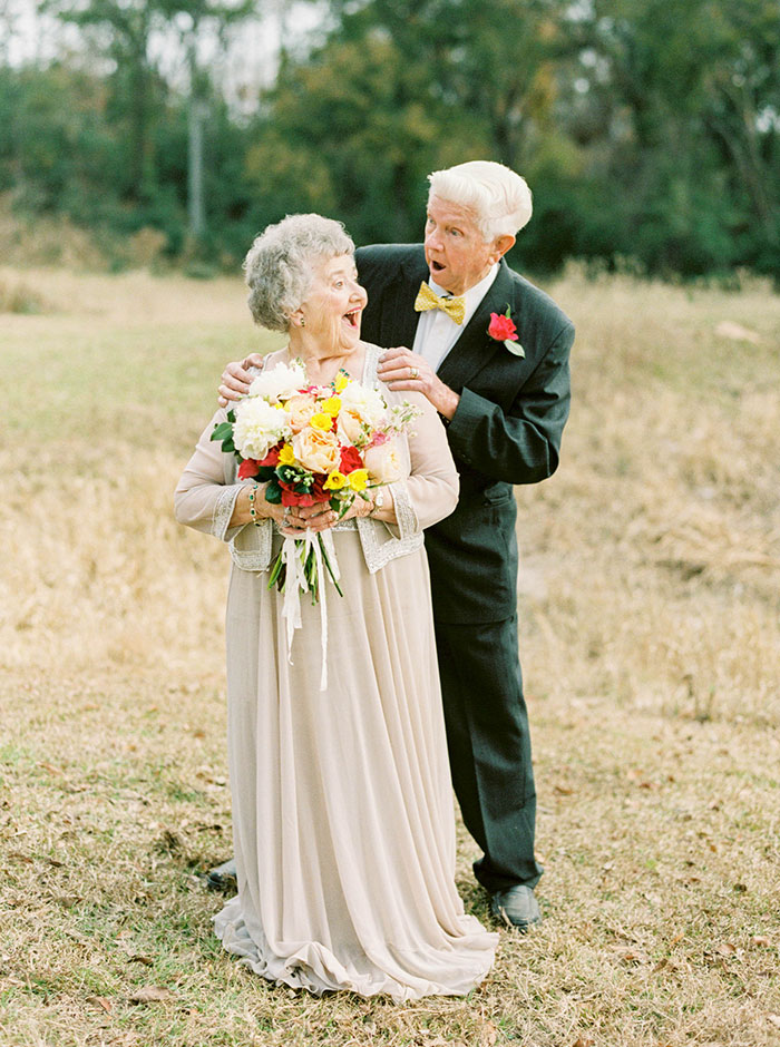 Grandparents Have The Sweetest Photoshoot To Celebrate 63 Years Of Being In Love