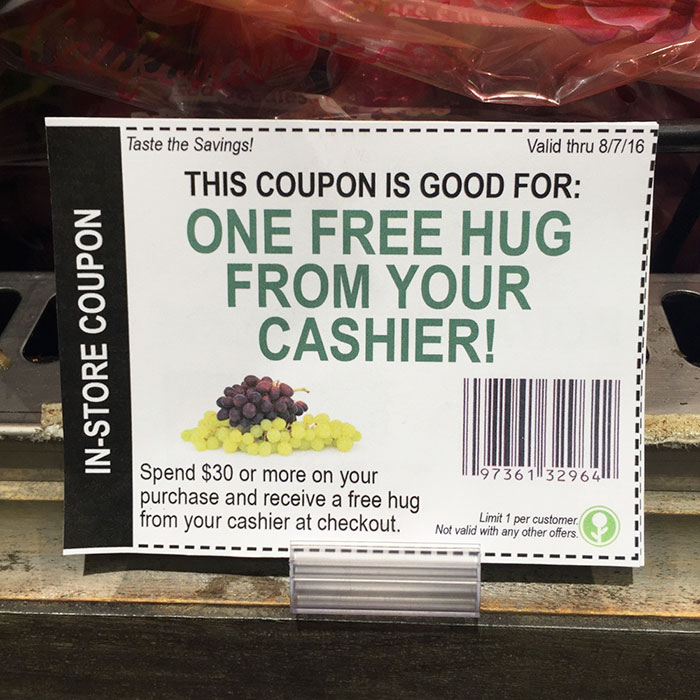 Fake In-store Coupons