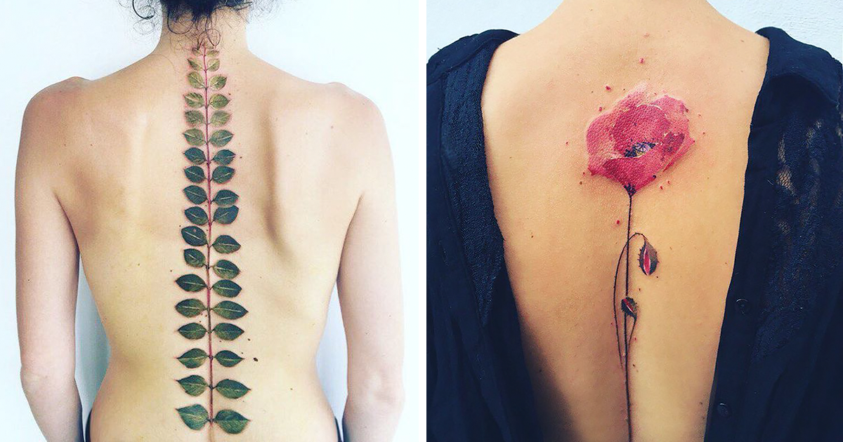 Ethereal Nature Tattoos Inspired By Changing Seasons | Bored Panda