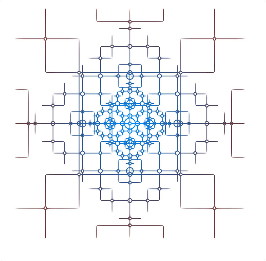 I Wrote A Geometric Fractal Program Which I Use To Make Awesome Pictures