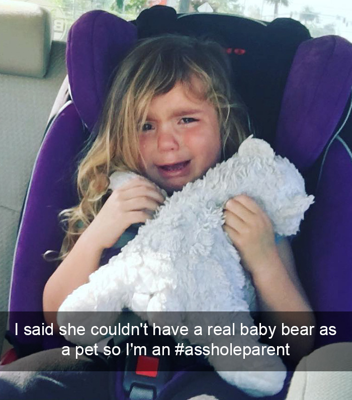 I Said She Couldn't Have A Real Baby Bear As A Pet So I'm An #assholeparent