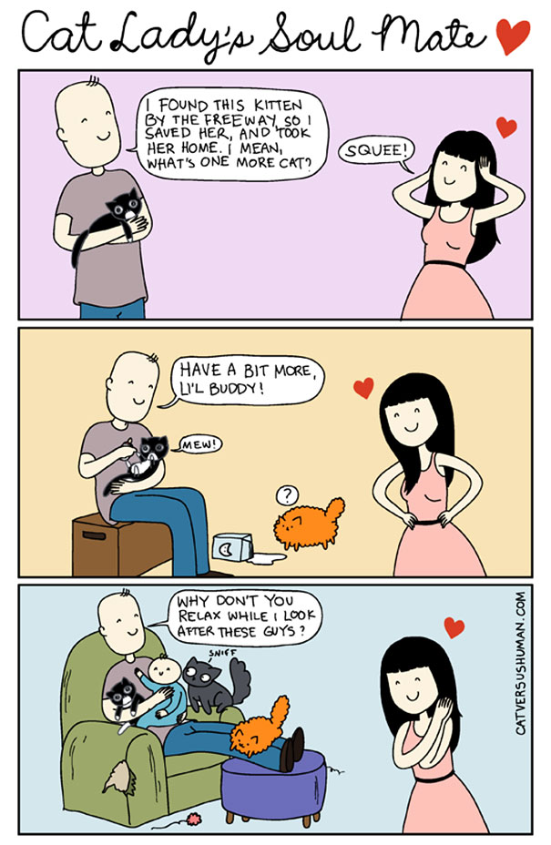 Cat Versus Human