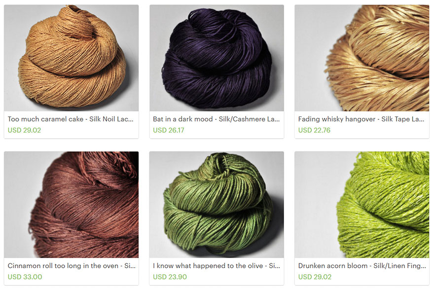 Whoever Is Naming The Colors Of These Yarns Has Seen Some Sh T In