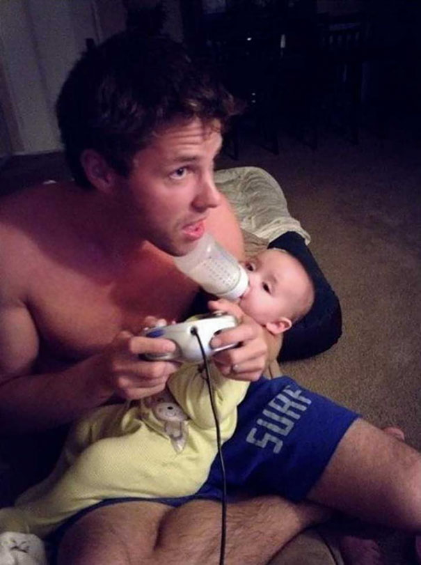 Miracle: Multitasking Dad