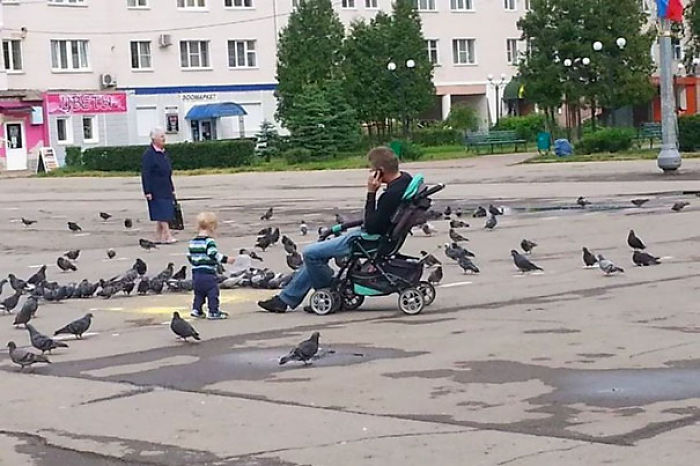 When Some Business Call Interrupts Your Time With Son