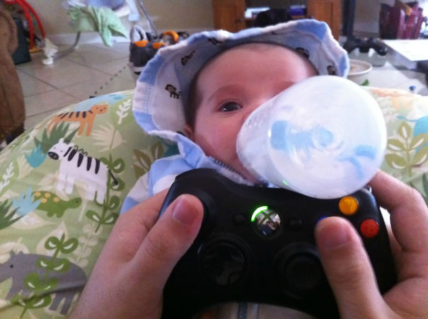 Combining Fatherhood And Xbox