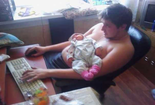 Multitasking Level: Dad