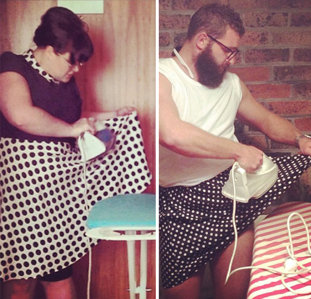 Ironing My Skirt