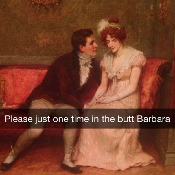 Please Just One Time In The Butt Barbara