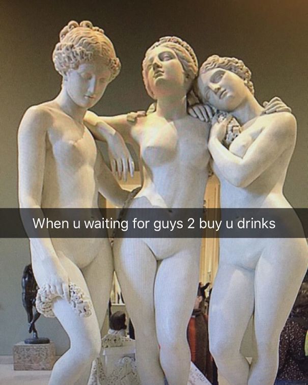 When U Waiting For Guys 2 Buy U Drinks
