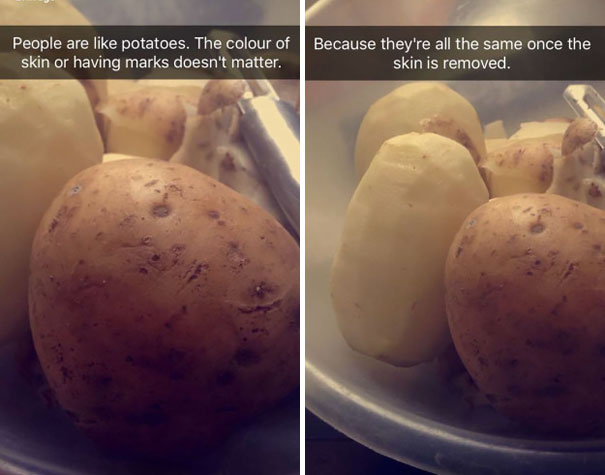 Peple Are Like Potatoes