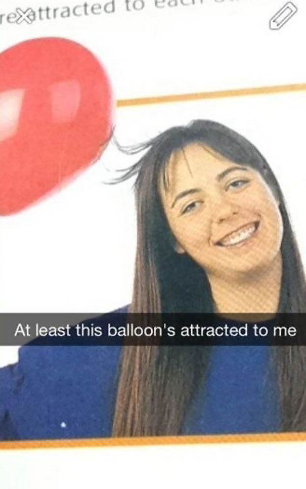 At Least This Balloon's Attracted To Me