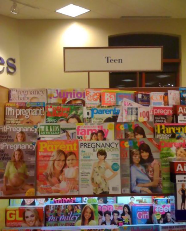 Teen Magazine Section