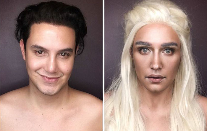Guy Turns Himself Into “Game Of Thrones” Characters Using Only Make Up