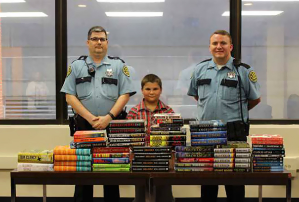 9-Year-Old Boy Saves His Summer Allowance Money To Buy And Donate Books To Local Jail