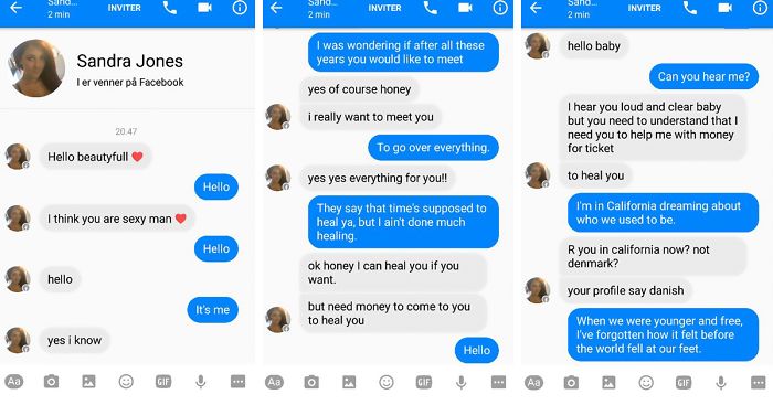 Guy Trolls Facebook Scammer With Adele Lyrics Until They Go Crazy | Bored  Panda