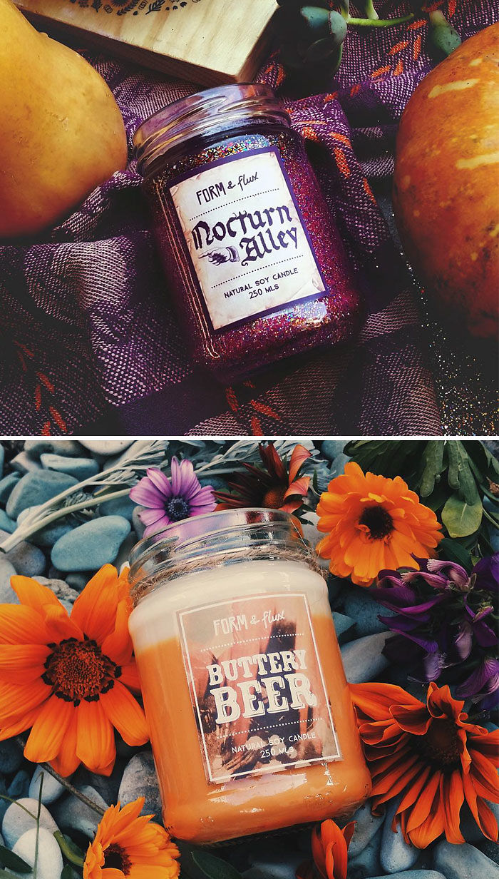 Harry Potter Inspired Candles
