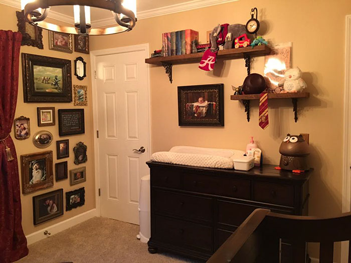 Dad Creates ‘Harry Potter’ Nursery For His Little Wizard