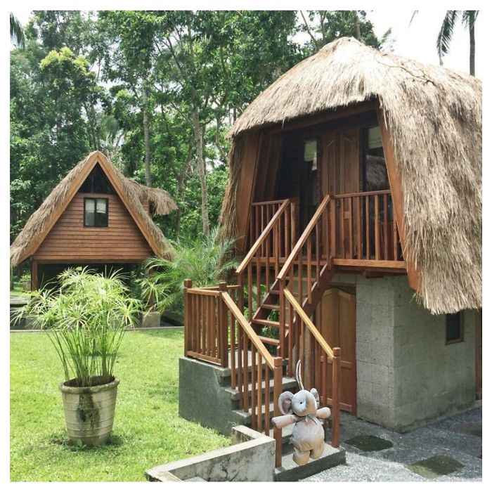 Stayed At A Nipa Hut In The Philippines