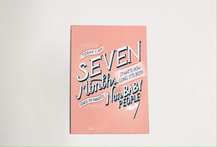 Honest Landmark Moments: The Baby Landmark Cards That Tell It Like It Is - Offers A Blunt Look At Parenting.