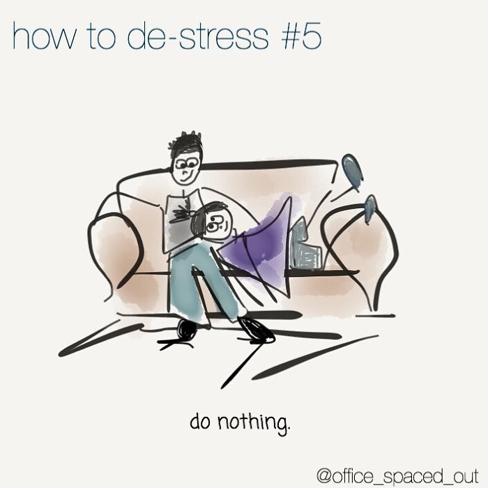 My Sketches On How To Fight Stress