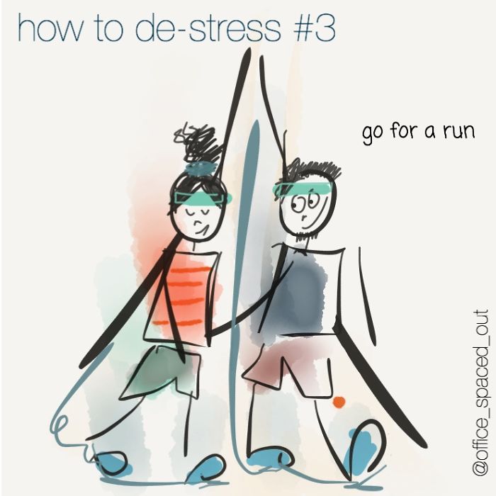 My Sketches On How To Fight Stress