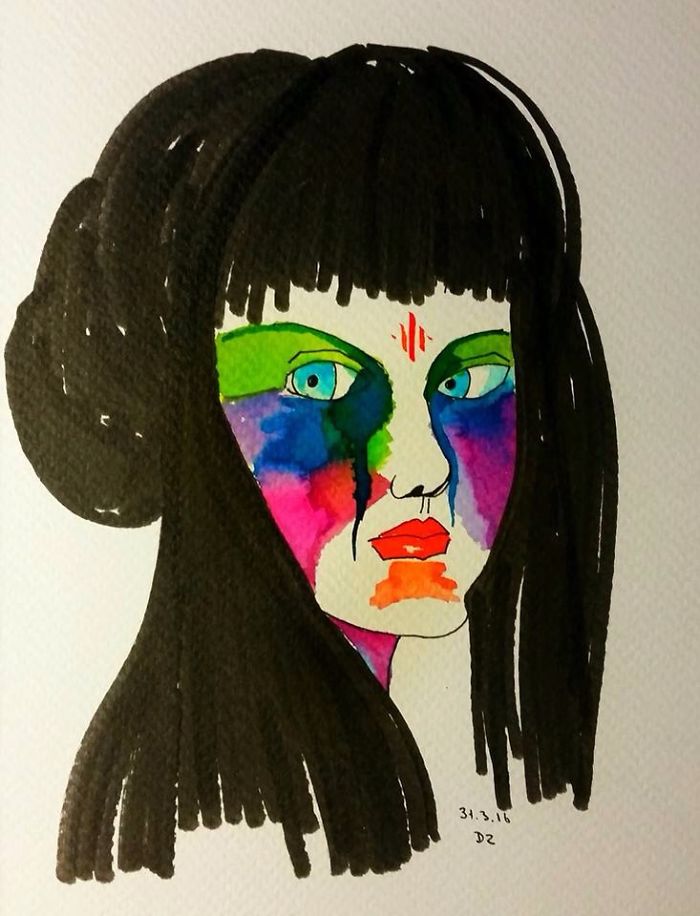 Girls Made Of Water...color