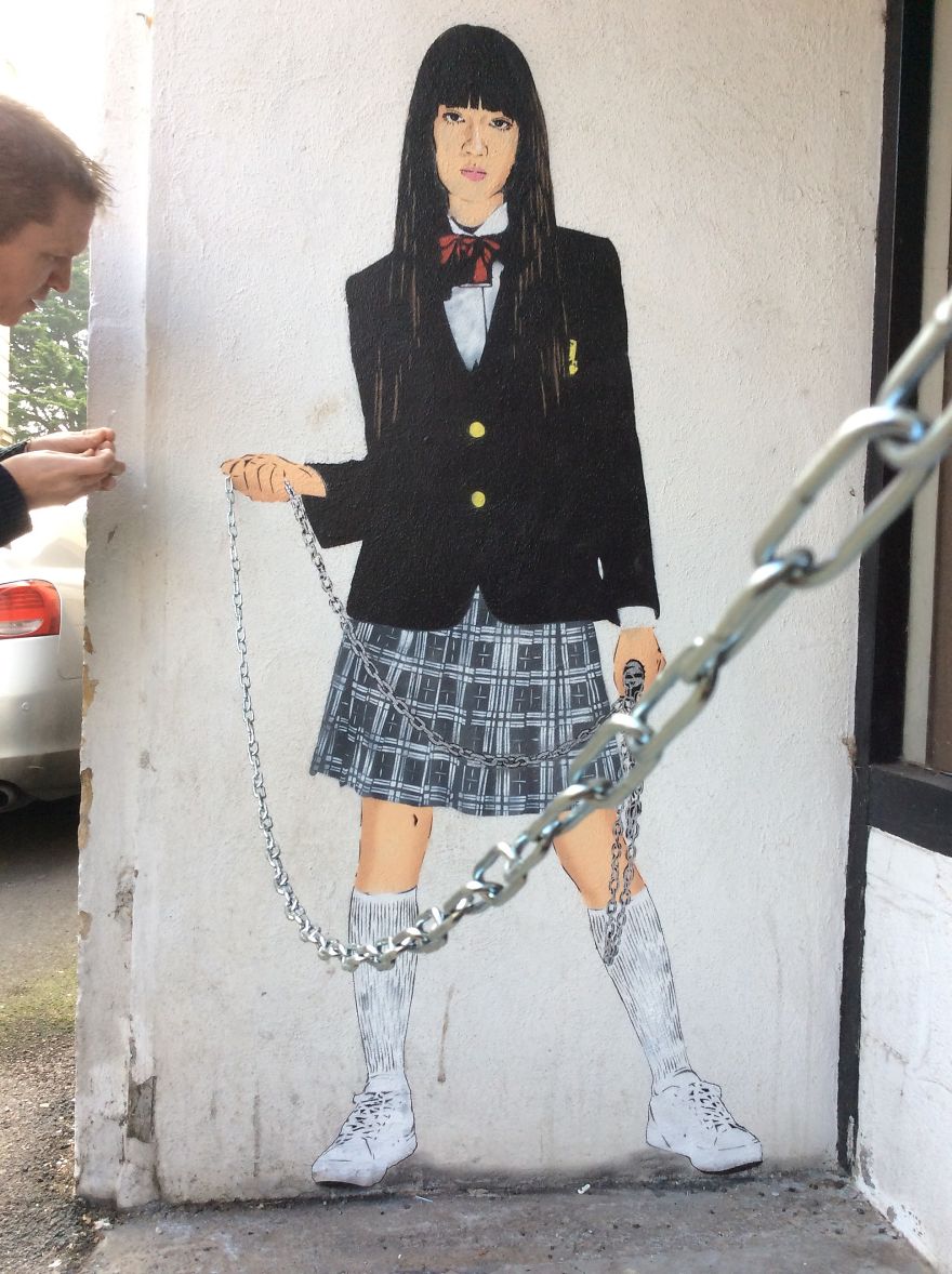 10 Examples Of Clever Street Art By Uk Artist Jps