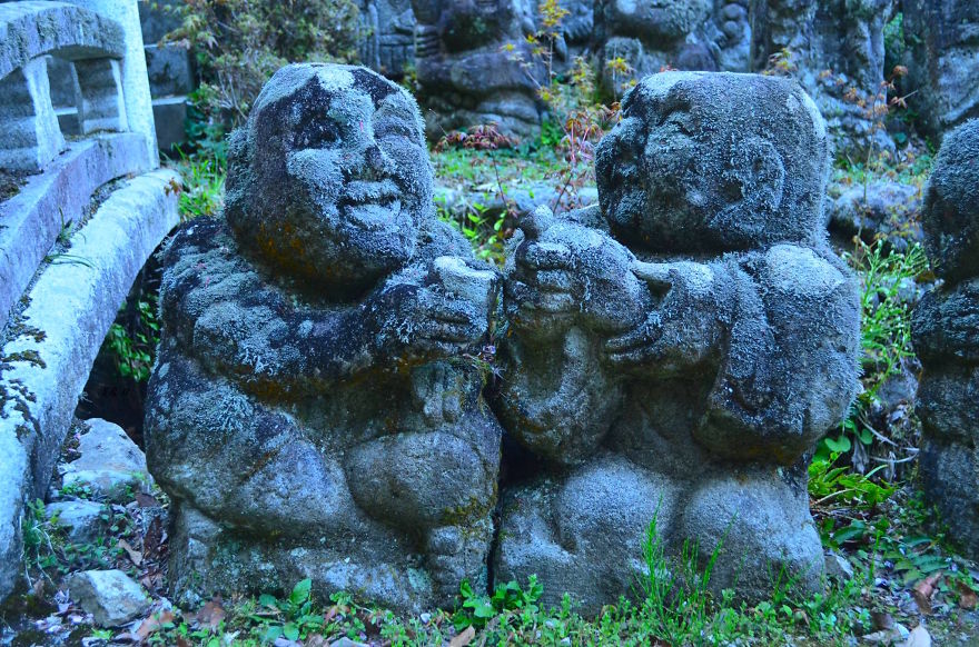 Otagi Nenbutsu-ji, The Temple Of 1200 Rakan Statues Otagi Nenbutsu-ji, The Temple Of 1200 Rakan Statues
