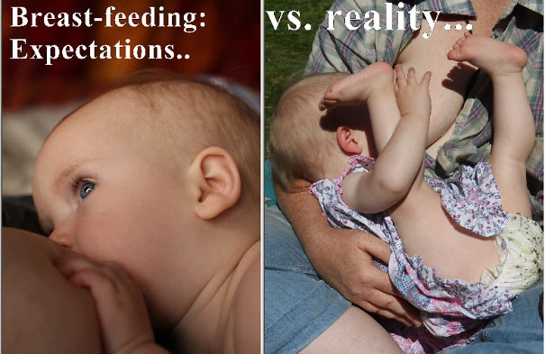 Breast-feeding:expectations Vs Reality..
