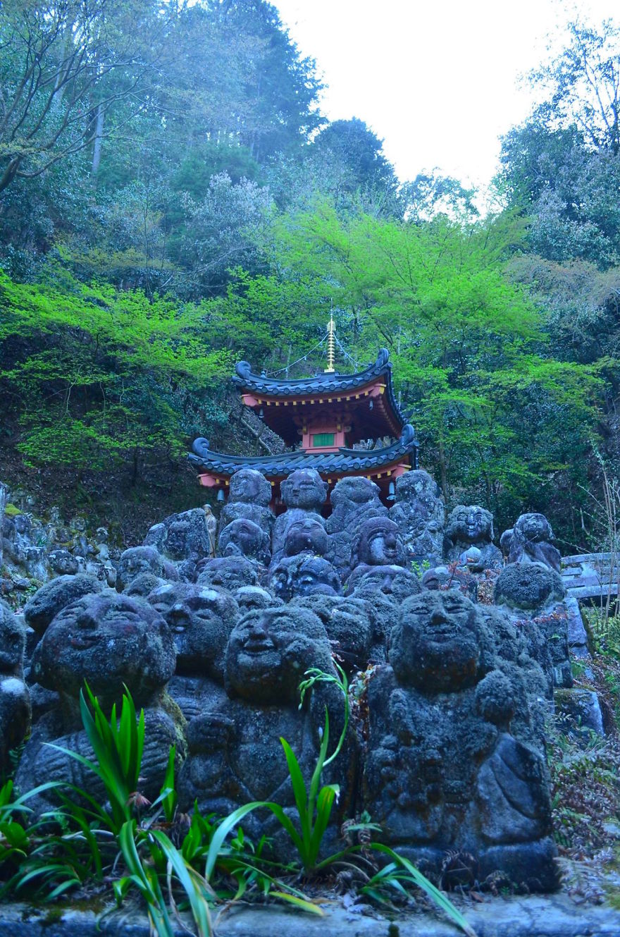 Otagi Nenbutsu-ji, The Temple Of 1200 Rakan Statues Otagi Nenbutsu-ji, The Temple Of 1200 Rakan Statues