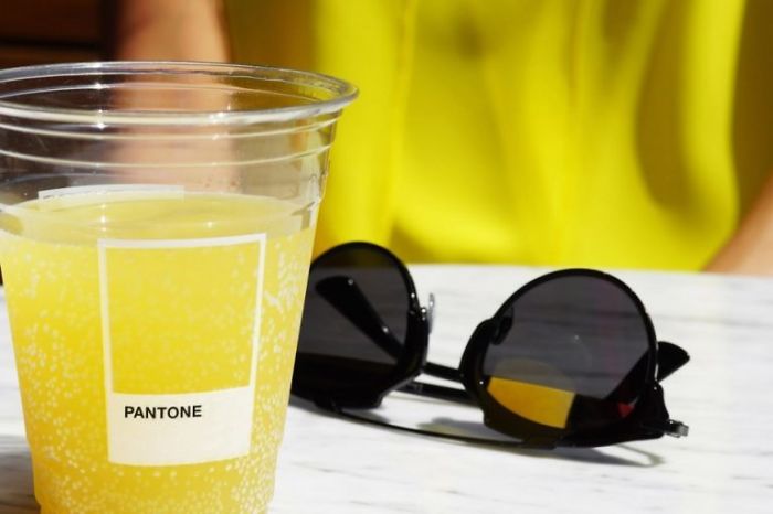 Pantone Opened Up A Colorful Pop Up Cafe In Monaco